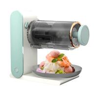 Machine à raser à glace électrique entièrement automatique - Broyeur à cône de neige rechargeable pour écraser la glace sans effort