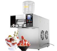 Machine à raser électrique automatique commerciale Snowflake Ice Maker, Rasoir broyeur, 60-180 kg/jour, refroidissement par air pour la maison, camion de nourriture, restaurant, thé au l