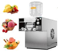 Machine à rasoir électrique Snowflake Ice Maker pour la crème de neige avec contrôle de vitesse en continu, idéale pour la maison et les magasins de thé au lait