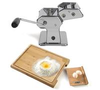 Machine à ravioli et spaghetti Livoo MEN41 avec Balance culinaire, Planche à découper en bamboo Pem SC-380 - capacité 5 kg/28 cm
