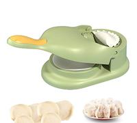 Machine a Ravioli Manuelle, 2 en 1 Dumpling Maker Mould, Outil de Fabrication de Boulettes, Moulle à Raviole Presse à Pâte, Moule de Fabricant de Boulette, Rapide et Facile pour Faire des Boulettes