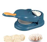 Machine a Ravioli Manuelle, 2 en 1 Dumpling Maker Mould, Outil de Fabrication de Boulettes, Moulle à Raviole Presse à Pâte, Moule de Fabricant de Boulette, Rapide et Facile pour Faire des Boulettes