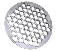 Machine à raviolis pratique en aluminium avec 61 cavités - Outil de cuisine portable pour une efficacité facile à nettoyer