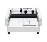 Machine à relier 60 W - Plieuse de papier - Format A3 - Reliure et pliage avec panneau visible - 14,8 x 21 - 29,7 x 42 cm