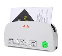 Machine à relier à chaud A4 électrique - Reliure rapide en 1 minute pour albums photo, documents et rapports - Épaisseur maximale : 33 mm - Kit de reliure à bords inclus - Reliure thermique