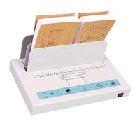 Machine à relier à chaud électrique avec chauffage céramique PTC, universelle pour épaisseurs de 1 à 50 mm, idéale pour les appels d'offres et les contrats d'assurance.