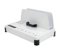 Machine à relier à colle thermofusible électrique 300 W, épaisseur de reliure maximale de 50 mm, 3 réglages de temps, pour une utilisation professionnelle, au bureau et à domicile.