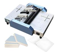 Machine à relier A3 - Machine à plier les lettres - Machine d'impression de livres - Reliure 20 feuilles