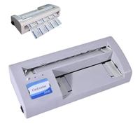 Machine à relier automatique pour cartes 90 x 54 mm et A4, machine de découpe de cartes de visite électrique, épaisseur de papier 120-250 g, 30 pièces/min pour bureaux et imprimeries
