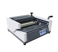 Machine à relier de livre de colle thermofusible de bureau A4