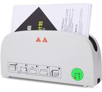 Machine À Relier Électrique Thermofusible Portable pour Le Bureau, Machine À Relier Thermique A4 avec Une Épaisseur De Reliure Maximale De 33 Mm, Kit De Reliure À Crête De Livre A4 Reliure Rapide