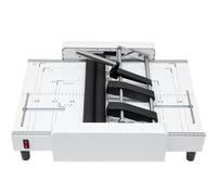 Machine à relier et relier le papier pour copier et relier le papier couché, dispose de deux guides latéraux réglables et 5 clous