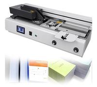 Machine à relier les livres à colle thermofusible de bureau format A4, sans fil, entièrement automatique, 220 V/110 V, 1 150 W, 200 livres par heure, pour bureau et école