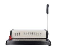 Machine à relier les livres A4 13 trous ronds, machine à relier manuelle pour livret, machine à relier multifonctionnelle avec marges réglables, idéale pour le bureau, la maison,