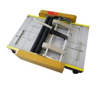 Machine à Relier Les Livres En Papier A3, Agrafeuse Pliante Avec 4 Positions De Clous, Butée De Papier Amovible Pour Les écoles Et Les Imprimeries