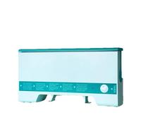 Machine à relier les livres, Machine À Reliure Thermofusible A4 Pour Bureau, Petit Collage Automatique, Couverture Thermique De 4mm Pour La Finition Des Documents,pour documents photo, rapports(Blue)