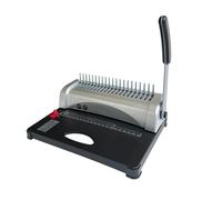 Machine à relier, Machine à relier 21 trous, anneau en caoutchouc, bande de serrage, reliure à peigne A3, couverture de document A4, perforation