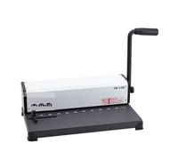 Machine à relier, Machine de perforation de reliure à dix trous JD-130 Machine de perforation de dossier d'appel d'offres de contrat Machine de reliure à 10 trous Machine de reliure à fil A4