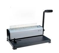 Machine à relier, Machine de reliure à peigne RS-12 for bureau d'usine Machine de reliure à peigne/à pince for papier A4