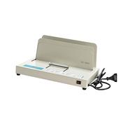 Machine à relier, Machine de reliure thermique Colle thermofusible Reliure électrique for enveloppes Rapports Factures Documents contractuels de bureau