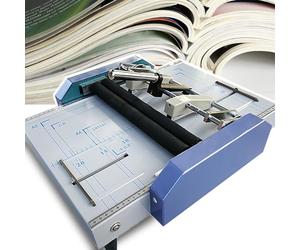 Machine à relier manuelle pour livret de papier, classeur de brochures pour imprimeries et écoles