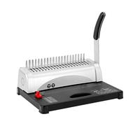 Machine À Relier Professionnelle À Peigne À 21 Trous Pour Une Reliure De Documents Précise Et Efficace Dans Les Environnements Commerciaux, Dotée D'une Construction Entièrement Métallique