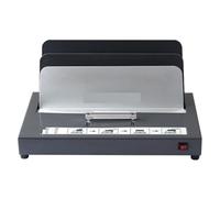 Machine à relier, Relieuse thermique TB-500E Reliure électrique 500 feuilles A4 3 minutes de préchauffage Longueur de reliure de bureau A4 / 297 mm