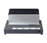 Machine à relier, Relieuse thermique TB-500E Reliure électrique 500 feuilles A4 3 minutes de préchauffage Longueur de reliure de bureau A4 / 297 mm