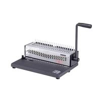 Machine à relier, SD-1501A21 Machine de bureau reliure Peignes/pinces Manuelle Reliure for papier A4 Agrafé 21 trous Taille du trou 3 * 8 mm