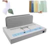 Machine à Relier Thermique A4, Relieuse électrique à Chaud D'une Capacité De 500 Feuilles Pour Documents A3/a4/a5, 10 * Couvertures De Reliure, Pour Contrats, Factures Et Rapports