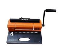 Machine à reliure bobine T118, trou carré, for bureau, texte, livre d'images, documents d'appel d'offres, calendrier mural, poinçon A4 Utilisation au bureau et à l'école