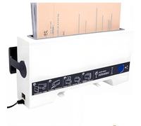 Machine à reliure thermique, A4 relie jusqu'à 280 feuilles, relieuse électrique intelligente avec couvercle rabattable antipoussière pour bureau et contrats