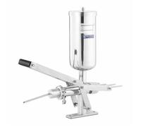 Machine à remplir churros - HELLOSHOP26 - Professionnelle - 5 L - Acier inoxydable - Cylindre 140 mm