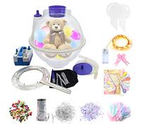 Machine à remplir de ballons - 43,2 cm pour emballer un cadeau, kit de remplissage avec 9 accessoires pour mariage, Noël, décoration de fête d'anniversaire (rembourrage + extenseur + pompe)