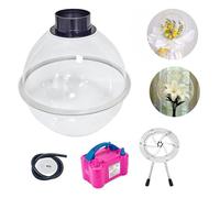 Machine à Remplir Les Ballons Avec Pompe électrique Et Pince Extenseur, Outil De Remplissage Rapide Des Ballons Pour Boîte Cadeau, Bouquet De Mariage Et Décoration De Fête