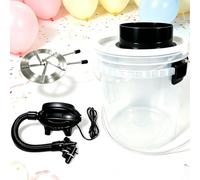 Machine à remplir les ballons, kit de remplissage de ballons avec rembourrage, extenseur et pompe, fonction de gonflage et d'aspiration, 3 types de calibres, pour mariage, Noël, décoration de fête
