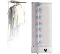 Machine à repasser à vapeur, pliage automatique et système de repassage avec tige télescopique, fonction vapeur 1000 W pour vêtements et tissus, contrôle d'écran tactile