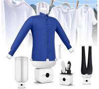Machine à Repasser Automatique 1400W, Fer à Vapeur avec Capteur Auto Intelligent, Défroisseur Vertical pour Vêtements et Rideaux, Semelle Céramique, Réservoir 300ml, Chauffage Rapide