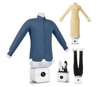 Machine à repasser automatique, cabine de vapeur verticale for vêtements, défroisseur vapeur for chemises, température et durée réglables, réservoir d'aromathérapie intégré