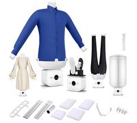 Machine à repasser automatique for la maison, cabine de séchage à vapeur verticale for vêtements, sèche-linge électrique portable, gonfleur de chemises, fermeture éclair latérale.(D)