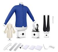 Machine à repasser automatique for la maison, cabine de séchage à vapeur verticale for vêtements, sèche-linge électrique portable, gonfleur de chemises, fermeture éclair latérale.(B)