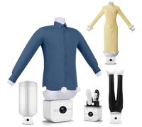 Machine à repasser automatique, mannequin gonflable, séchage à 360° | Cycle de 8 min, 109 sorties d’air, durée et température 60-70°C réglables, formes pour chemises et pantalons(Full set)