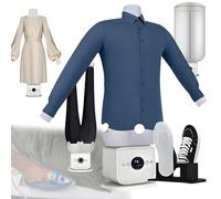 Machine à repasser gonflable automatique - Sèche-linge et défroisseur mains libres pour chemises, pantalons, jupes et chaussures, séchage/repassage à 360° sans angles morts