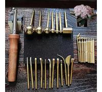 Machine à repasser pour fleurs artificielles à 28 têtes, kit de fabrication de fleurs en tissu, truelle entièrement en laiton, température réglable, pour la fabrication de fleurs en tissu DIY.