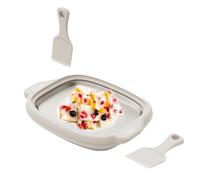 Machine à | Réutilisable et facile avec 2 grattoirs | Machine à crème simple | Pour la maison Soft Serve Sorbet Dessert Adulte Débutant Maison Cuisine