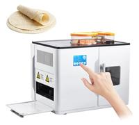 Machine à roti entièrement automatique - Machine électrique à chapati et tortilla for pains plats, naan et crêpes - Opération à une touche for 20 pièces