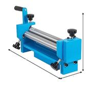 Machine à rouleaux de glissement 300mm 320mm 610mm bureau manuel plaque métallique cintreuse fil cônes cylindres Tubes rouleau presse façonnage outil(SJ-300)