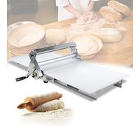 Machine à rouler et à plier la pâte portable, épaisseur réglable pour pizza maison, pâte à modeler et pâte à pâtisserie