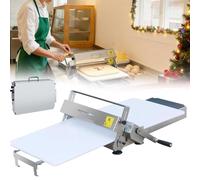 Machine À Rouler La Pâte À Pliage Manuel, En Acier Inoxydable, Avec Épaisseur Réglable (0-17,5 Mm/0-27 Mm), Adaptée À Un Usage Commercial Et Domestique, Pour Pizzas, Croissants Model400
