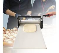 Machine à rouler la pâte pliable, en acier inoxydable, épaisseur réglable de 0,5 à 27 mm pour boulangerie